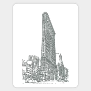 Flatiron building Sticker